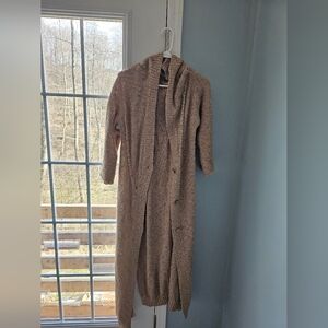 NATURAL LIFE LONG KNIT CARDIGAN